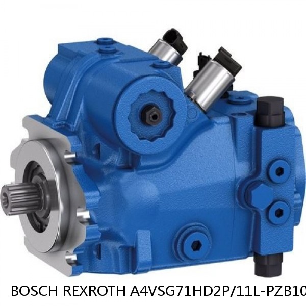 A4VSG71HD2P/11L-PZB10K270N BOSCH REXROTH A4VSG Axial Piston Variable Pump