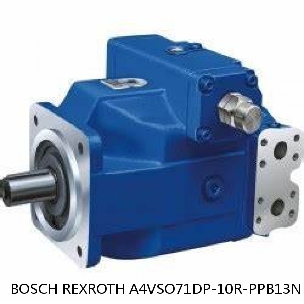 A4VSO71DP-10R-PPB13N BOSCH REXROTH A4VSO Variable Displacement Pumps
