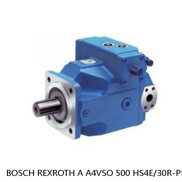 A A4VSO 500 HS4E/30R-PPH13N BOSCH REXROTH A4VSO Variable Displacement Pumps