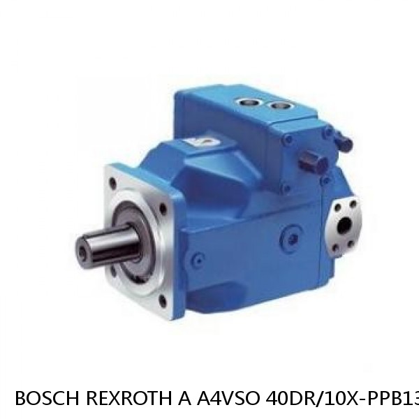 A A4VSO 40DR/10X-PPB13N BOSCH REXROTH A4VSO Variable Displacement Pumps