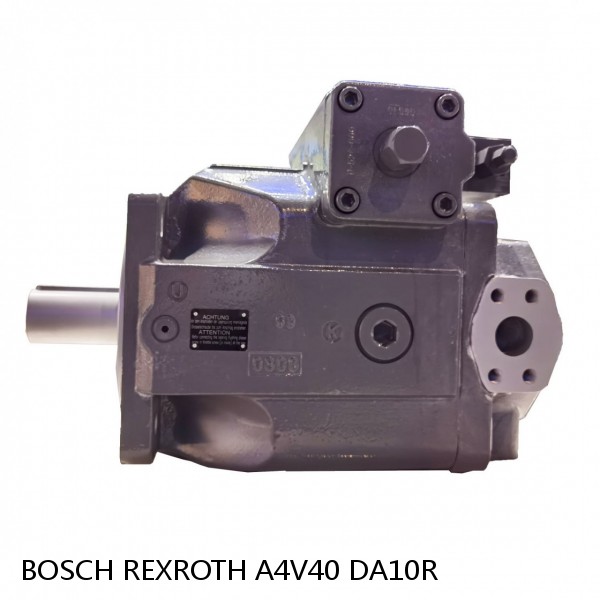 A4V40 DA10R BOSCH REXROTH A4V Variable Pumps