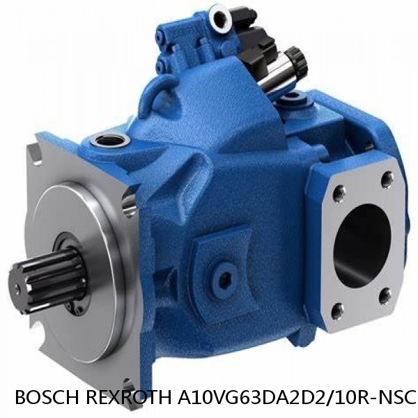 A10VG63DA2D2/10R-NSC10F075SH-S BOSCH REXROTH A10VG Axial piston variable pump