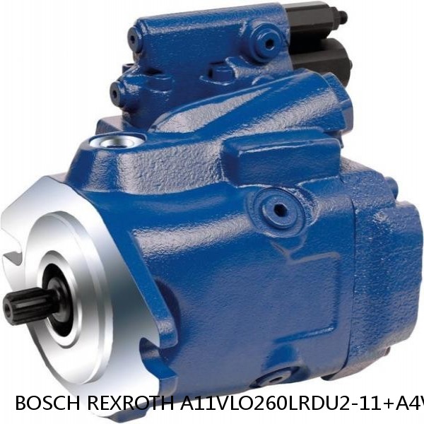 A11VLO260LRDU2-11+A4VG180EP2+A4VG18 BOSCH REXROTH A11VLO Axial Piston Variable Pump