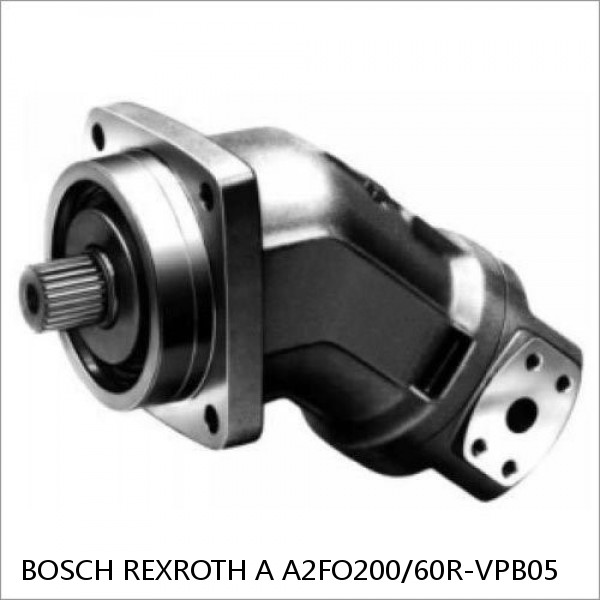 A A2FO200/60R-VPB05 BOSCH REXROTH A2FO Fixed Displacement Pumps