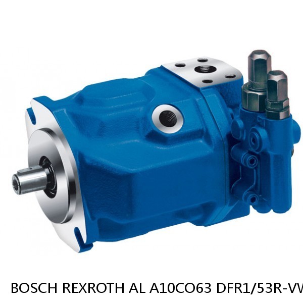 AL A10CO63 DFR1/53R-VWC07H505G-S2166 BOSCH REXROTH A10CO Piston Pump