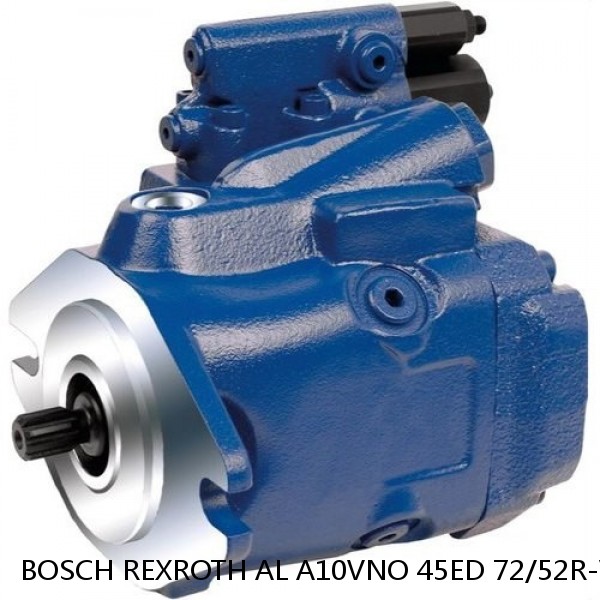 AL A10VNO 45ED 72/52R-VRC40N00P BOSCH REXROTH A10VNO Axial Piston Pumps