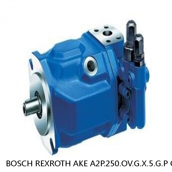 AKE A2P.250.OV.G.X.5.G.P O.SABT.F.ENDSCH BOSCH REXROTH A2P Hydraulic Piston Pumps
