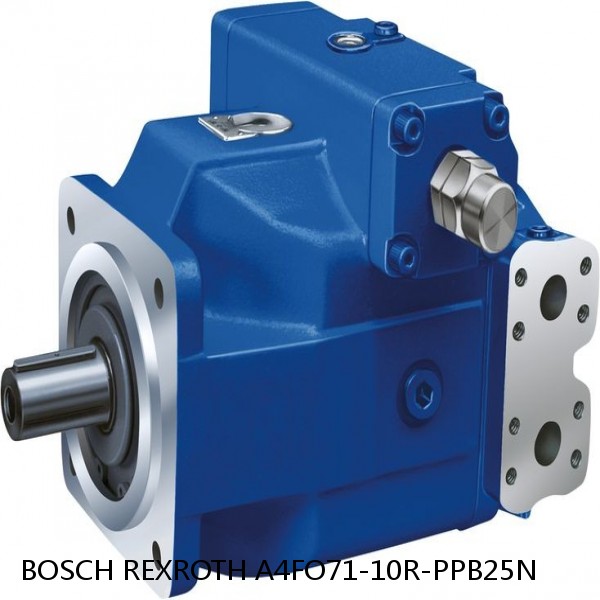 A4FO71-10R-PPB25N BOSCH REXROTH A4FO Fixed Displacement Pumps