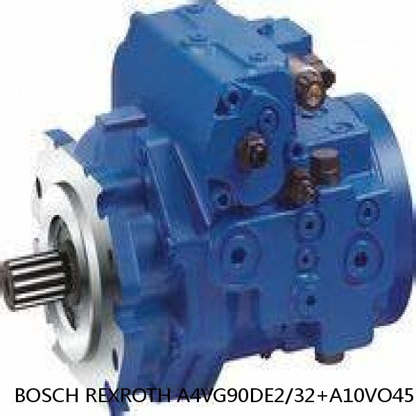 A4VG90DE2/32+A10VO45DFLR/31 BOSCH REXROTH A4VG Variable Displacement Pumps #1 small image