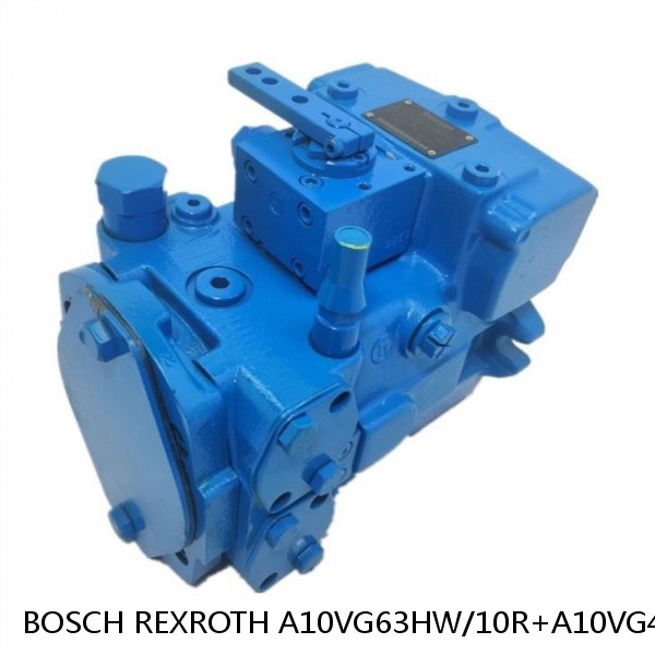 A10VG63HW/10R+A10VG45EZ1/10R+AZPF-11-S BOSCH REXROTH A10VG Axial piston variable pump #1 small image