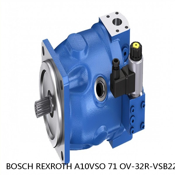 A10VSO 71 OV-32R-VSB22UXX BOSCH REXROTH A10VSO Variable Displacement Pumps