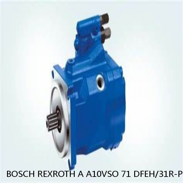 A A10VSO 71 DFEH/31R-PRA12KD5 BOSCH REXROTH A10VSO Variable Displacement Pumps #1 small image
