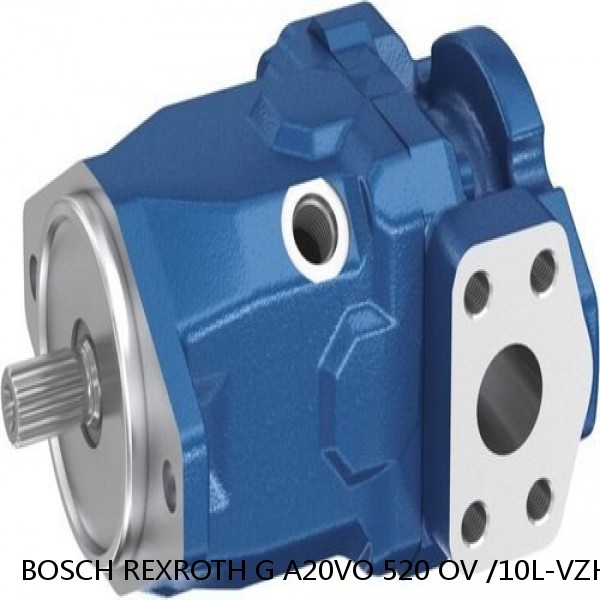 G A20VO 520 OV /10L-VZH26K00-S2044 BOSCH REXROTH A20VO Hydraulic axial piston pump