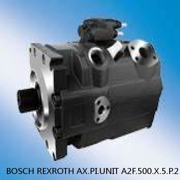 AX.PI.UNIT A2F.500.X.5.P.2 BOSCH REXROTH A2F Piston Pumps
