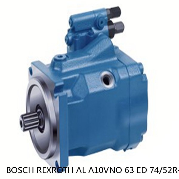 AL A10VNO 63 ED 74/52R-VSC12N00P-S3032 BOSCH REXROTH A10VNO Axial Piston Pumps