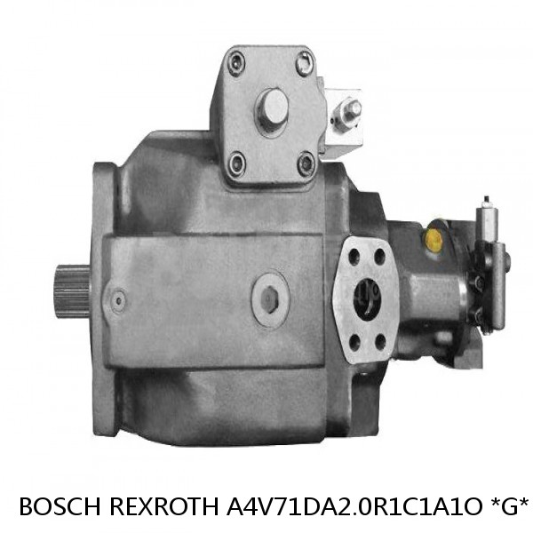 A4V71DA2.0R1C1A1O *G* BOSCH REXROTH A4V Variable Pumps #1 image
