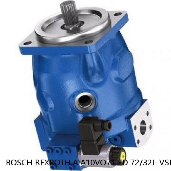 A A10VO71 ED 72/32L-VSD12N00P BOSCH REXROTH A10VO Piston Pumps #1 image