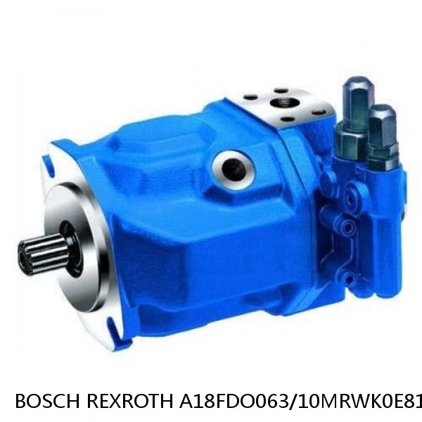 A18FDO063/10MRWK0E81- BOSCH REXROTH A18VO Axial Piston Pump #1 image