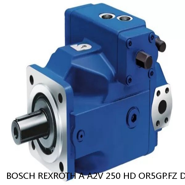 A A2V 250 HD OR5GP.FZ DAS X2 GLRD BOSCH REXROTH A2V Variable Displacement Pumps #1 image